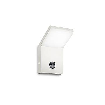 Applique Moderna Style Alluminio Bianco Led 9,5W 4000K Luce Naturale