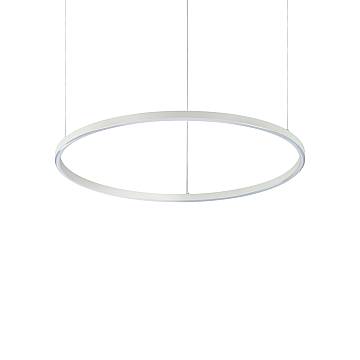 Sospensione Moderna Oracle Alluminio-Plastiche Bianco Led 38W 3000K D70Cm