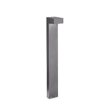 Piantana Moderna Sirio Alluminio Grigio 2 Luci 3W 3000K Luce Calda H80Cm