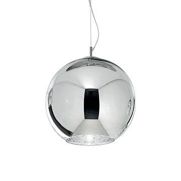 Sospensione Moderna Nemo Metallo Cromo 1 Luce E27 D40Cm