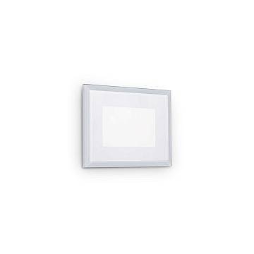 Faretto Moderno Indio Alluminio Bianco Led 5W 3000K Luce Calda