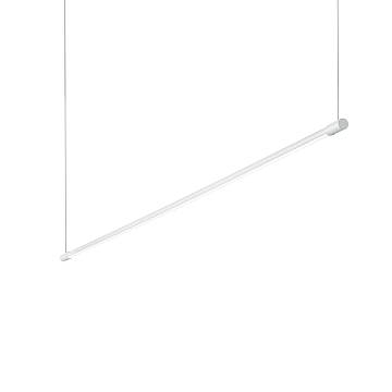 Sospensione Industrial-Minimal Yoko Alluminio-Plastiche Bianco Led 16W 3000K