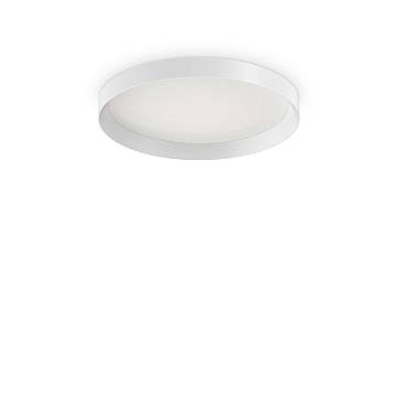 Plafoniera Moderna Fly Alluminio-Materie Plastiche Bianco Led 18W 3000K