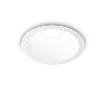 Faretto Incasso Moderno Game Alluminio Bianco Led 20W 3000K Luce Calda