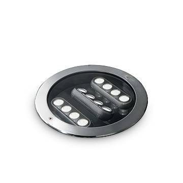 Tecnico Moderno Taurus Alluminio Cromo Led 20W 3000K Luce Calda