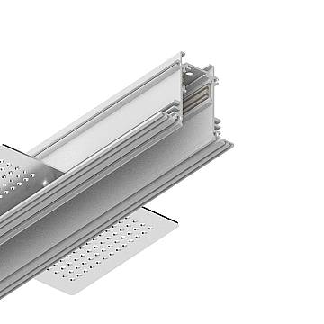 Profilo Incassato 200Cm Ego Alluminio Bianco