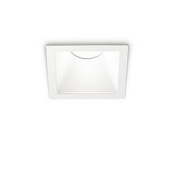 Faretto Incasso Moderno Game Square Alluminio Bianco Led 11W 2700K