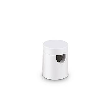 Supporto Distanziatore Cavo Metallo Bianco 14X16Mm