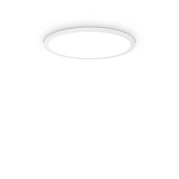 Plafoniera Moderna Fly Alluminio-Materie Plastiche Bianco Led 18W 3000K D45Cm