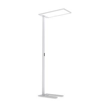 Piantana Moderna Comfort Metallo Bianco Led 76W K Luce Calda 3000K