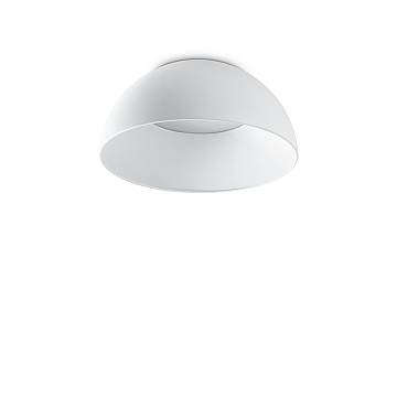 Plafoniera Contemporanea Corolla Metallo Bianco Led 24W 3000K Ip20