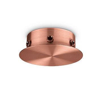 Rosone Magnetico All In Metallo Rame 6 Luci