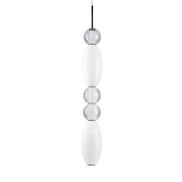 Lampadario A Sospensione Contemporaneo Lumiere Metallo Nero Led 39W 3000K Ip20