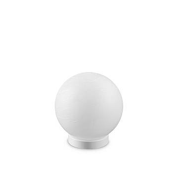 Lumetto Contemporaneo Carta Metallo Bianco 1 Luce E27 25W Ip20