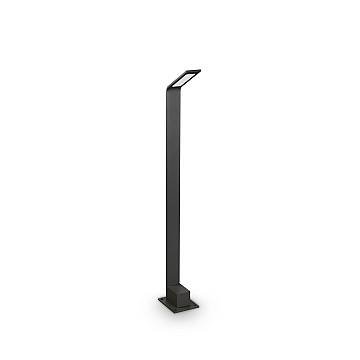 Paletto Contemporaneo Agos Alluminio Nero Led 6,5W 3000K Ip54