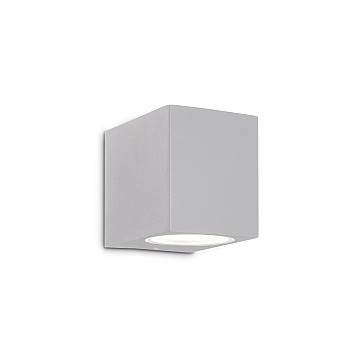 Applique Da Parete Contemporaneo Up Alluminio Grigio 1 Luce G9 15W Ip44