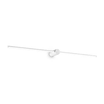 Applique Da Parete Contemporaneo Filo Alluminio Bianco Led 16W 3000K Ip44