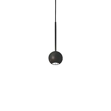 Lampada A Sospensione Moderna Archimede Metallo Nero Led 4W 3000K Ip20