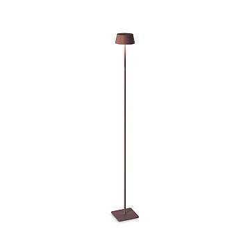 Pianrtana Da Terra Contemporanea Pure Metallo Coffee Led 1,5W 3000K Ip54