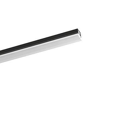 Illuminazione A Binario Contemporaneo Stick Alluminio Nero Led 6W 3000K Ip20