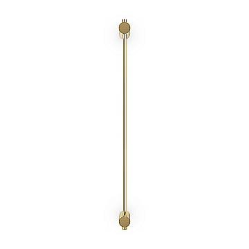 Applique Minimal Led Rotta Metallo Oro 8W