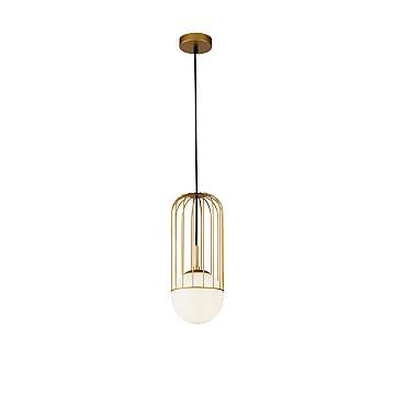 Sospensione Contemporanea Telford Media Metallo Oro 1 Luce