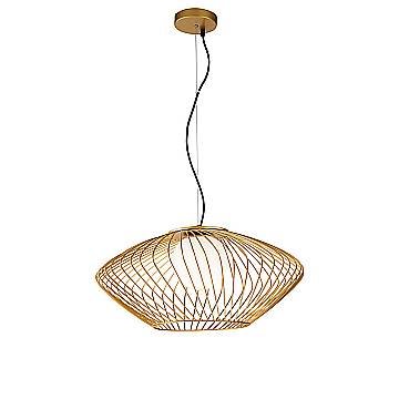 Lampadario Contemporaneo Plec Metallo Oro 1 Luce Led Diffusore Vetro Bianco
