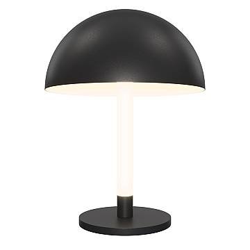 Lampada Da Tavolo Moderna Ray 1 Led Integrato 8W Metallo Nero Ip20