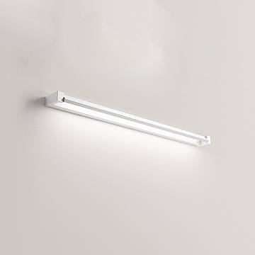 Applique Moderna Sway Metallo Bianco Acrilico Led 35W 3000K