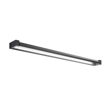 Applique Moderna Sway Metallo Nero Acrilico Led 35W 3000K