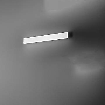 Applique Moderna Kante Metallo Bianco Acrilico Led 24W Cct 3000/4000/6000K