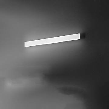 Applique Moderna Kante Metallo Bianco Acrilico Led 32W Cct 3000/4000/6000K