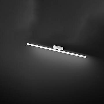 Applique Moderna Riga Metallo Bianco Acrilico Led 24W 3000K