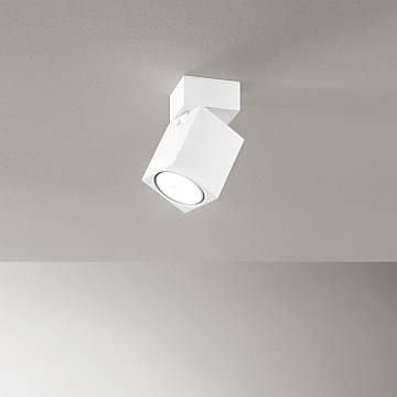 Spot Moderno Connect Alluminio Bianco 1 Luce Gu10