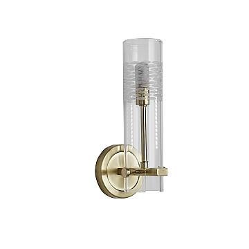 Applique Contemporanea Scope Acciaio Adjustable Vetro 1 Luce G9