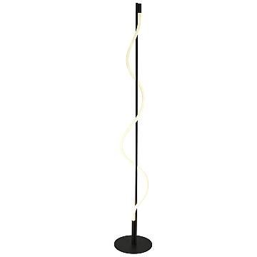 Lampada Da Scrivania Serpente Acciaio Bianco Policarbonato Nero Led 8W 2700K