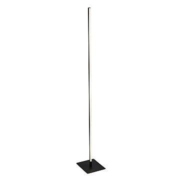 Piantana Moderna Tribeca Acciaio Bianco Policarbonato Nero Led 17,7W Cct