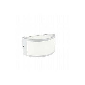 Applique Da Esterno Contemporanea Bia Alluminio Bianco 1 Luce E27