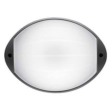 Applique Aperta Contemporanea Coco Alluminio Grafite 1 Luce Led 7W 4000K