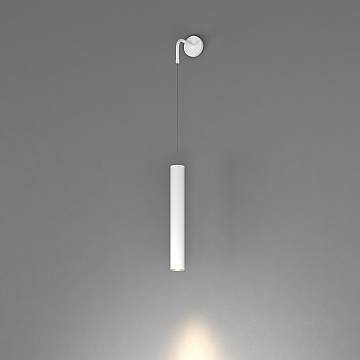 Applique Industrial-Minimal Xeana Metallo Bianco 1 Luce Gu10