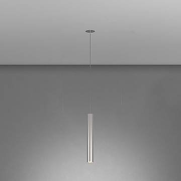 Sospensione Incasso Industrial-Minimal Xeana Metallo Cromo Alluminio 1 Luce Gu10